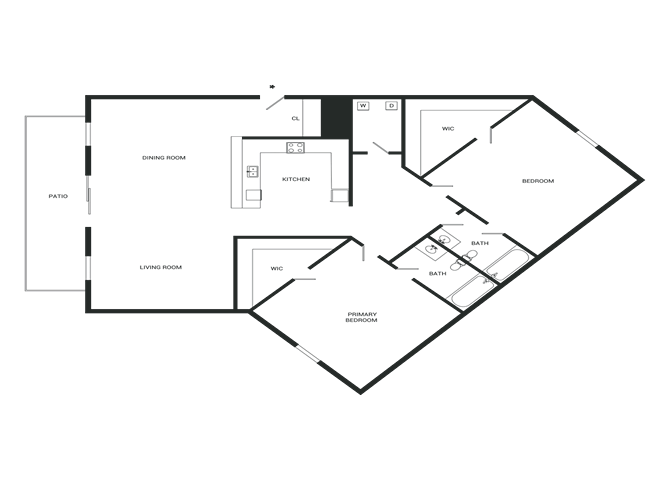 Floor Plan - Courtyard Superior
