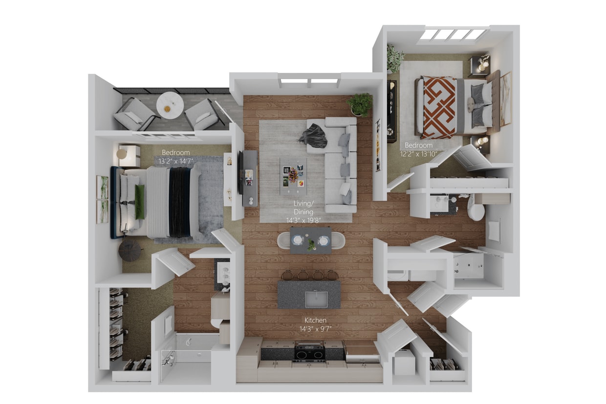 Floor Plan - The Executive (Classic B2)