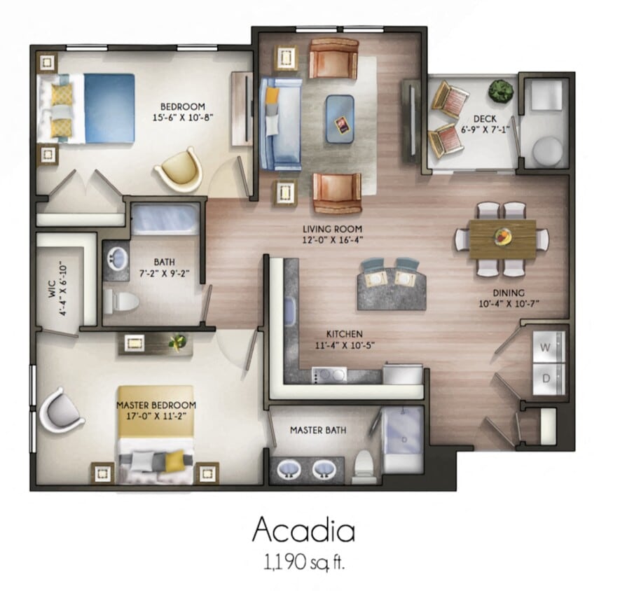 Floor Plan - Acadia