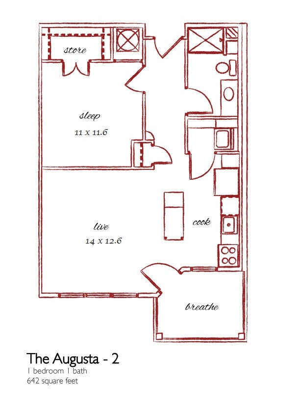 Floor Plan - Augusta II