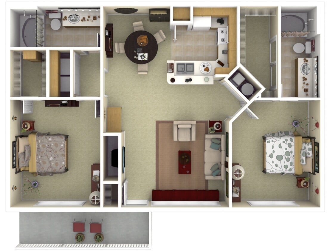 Floor Plan - Residence 6 Luxury