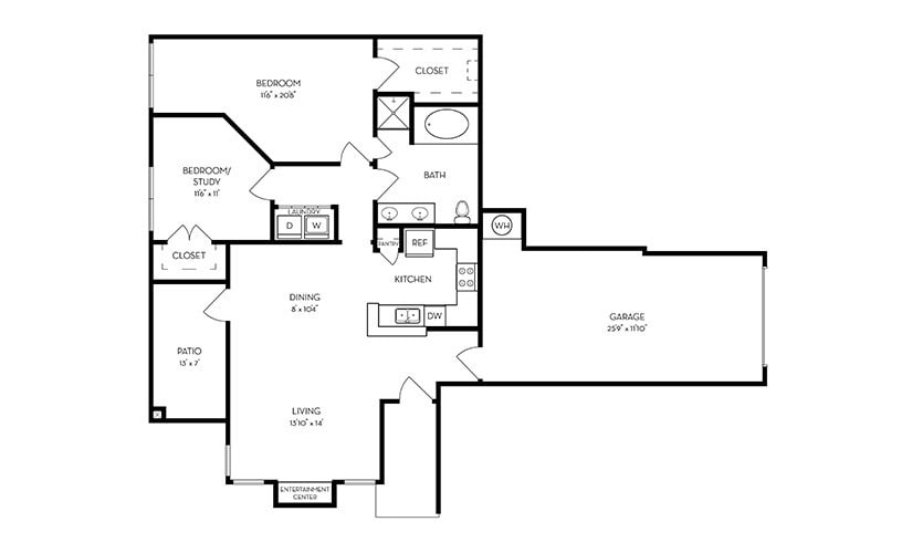 Floor Plan - Syrah Renovated