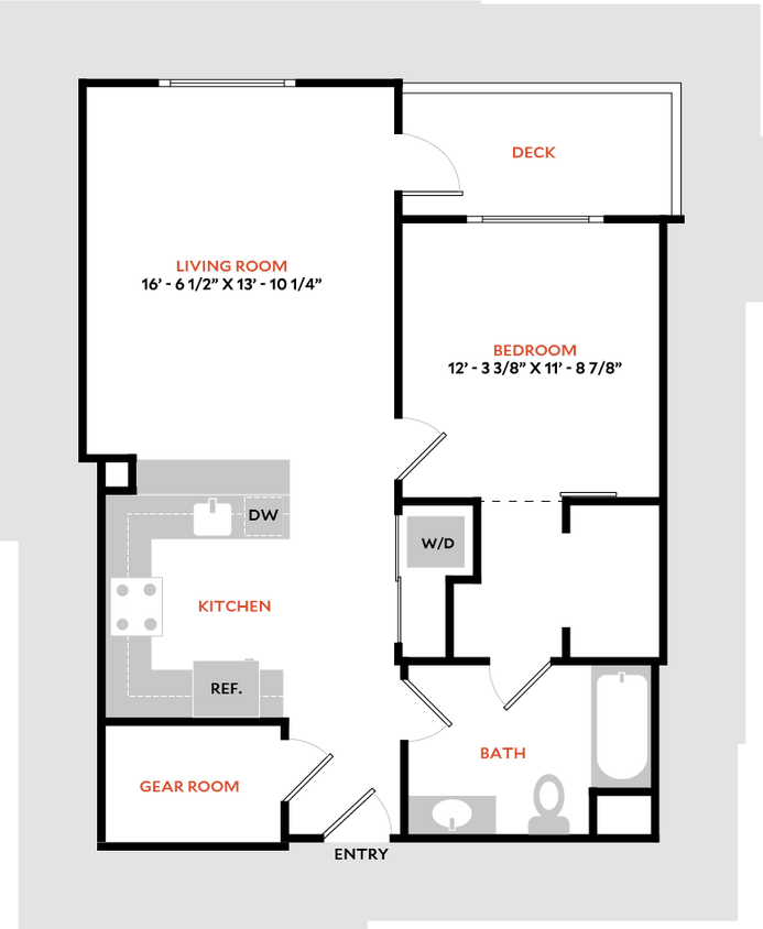 Floor Plan - Plan 1L