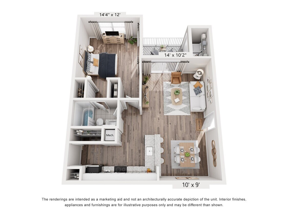 Floor Plan - Reno - Model A