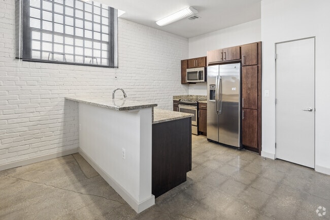 1BR, 1BA - 800SF - Kitchen - Liberty Crest Apartments