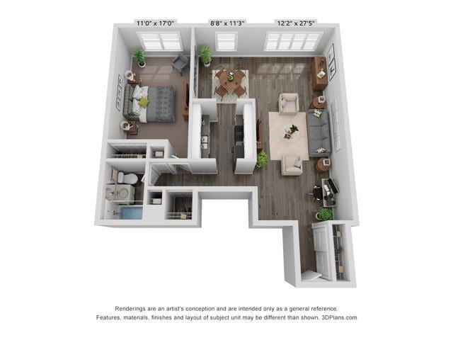 Floor Plan - The Adams