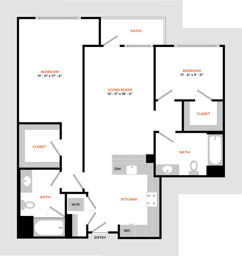 Floor Plan - Plan 2A