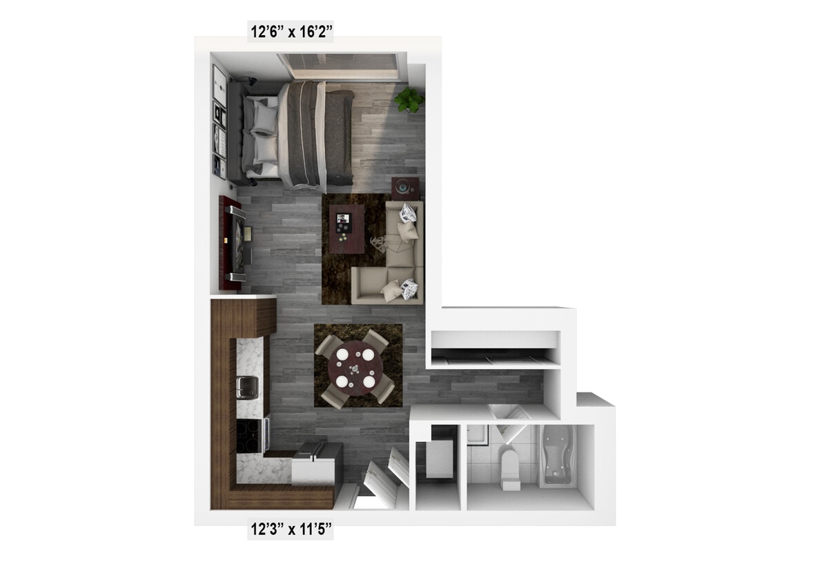 Floor Plan - Studio Superior