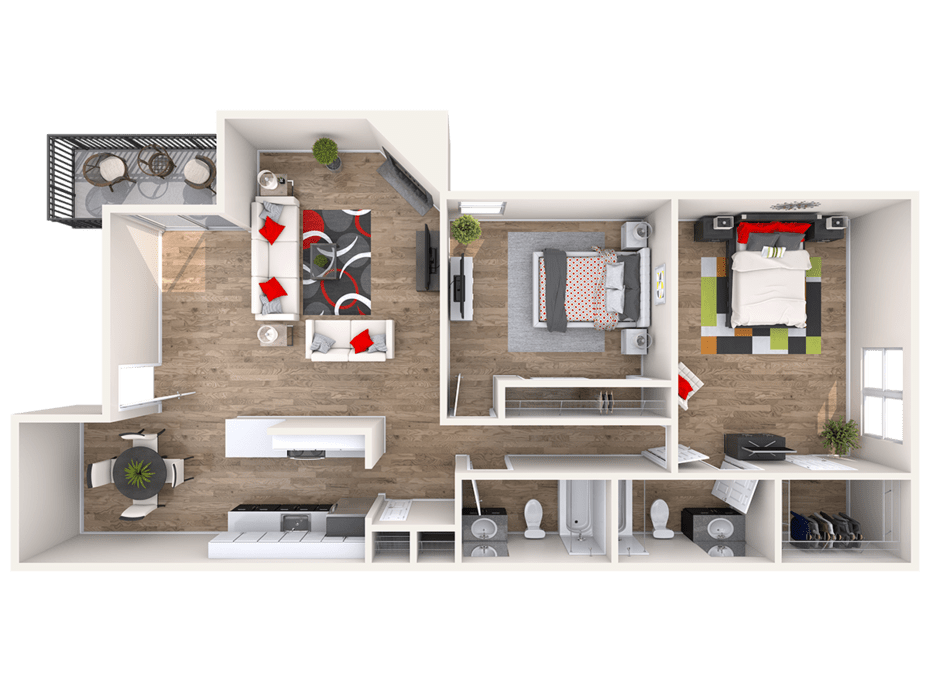Floor Plan - Twin Lake