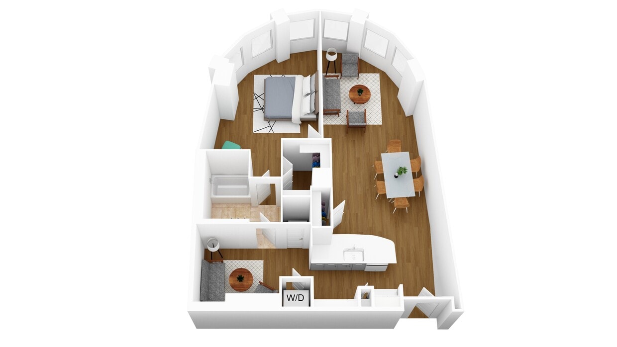 Floor Plan - A1G + Den