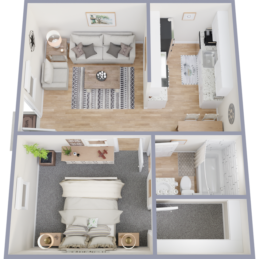 Floor Plan - Studio 