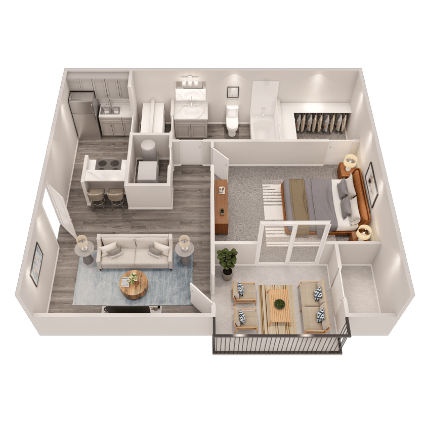 Floor Plan - Aria - Renovated