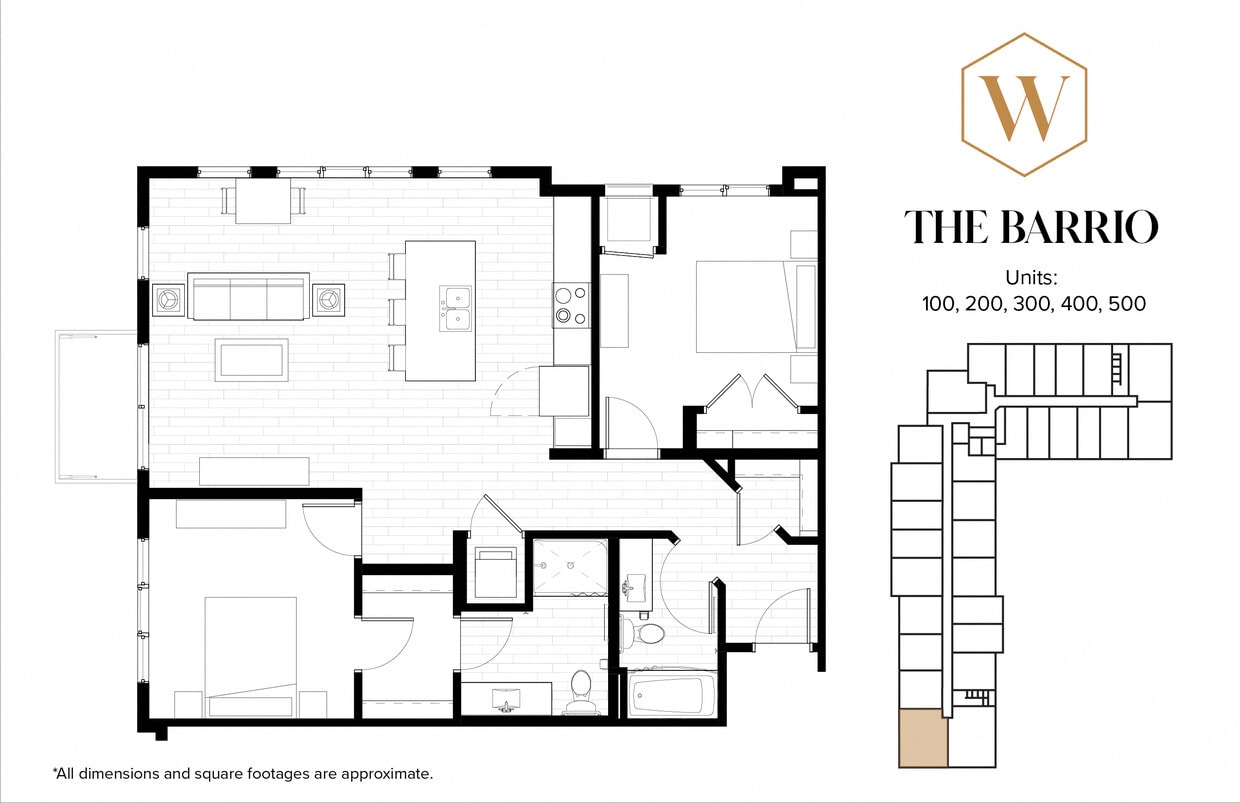 Floor Plan - The Barrio