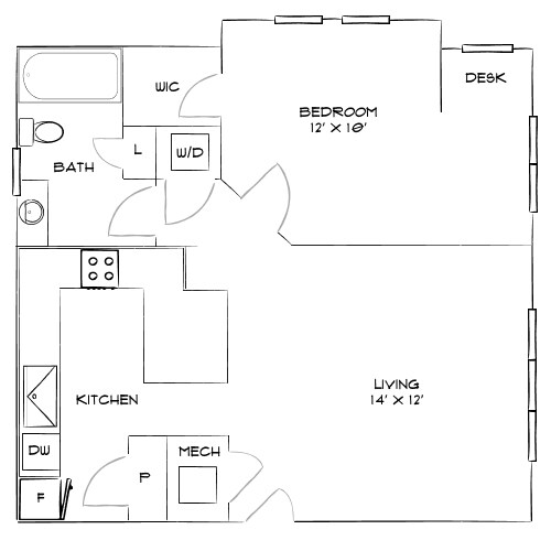 Floor Plan - Design 1B