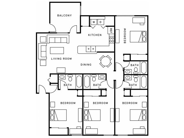 4BR/4BA - The Cypress