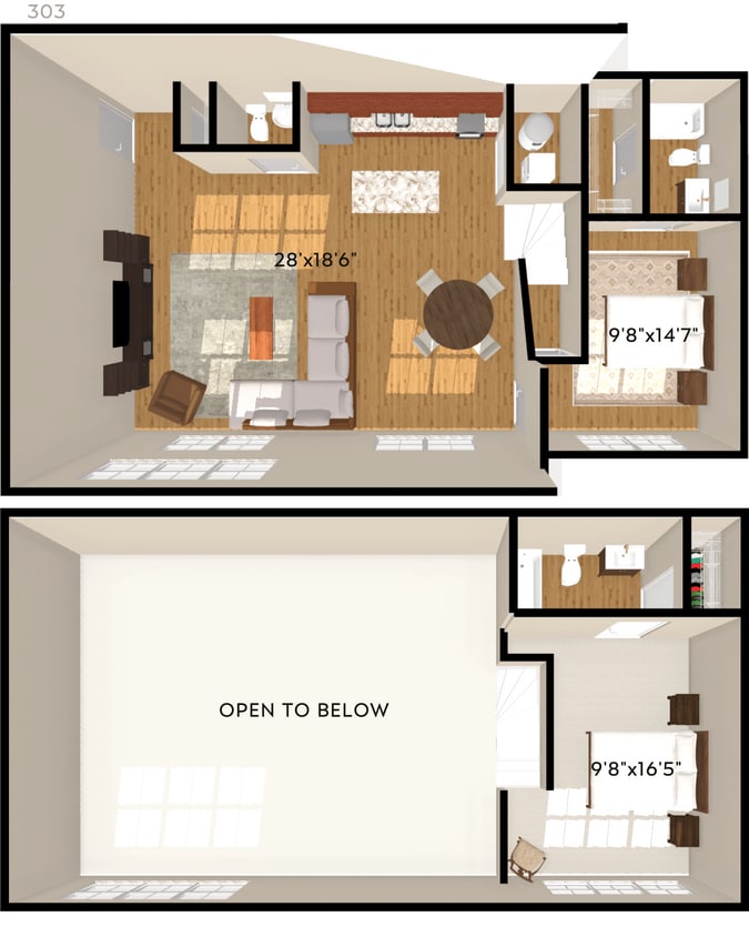 Floor Plan - 303