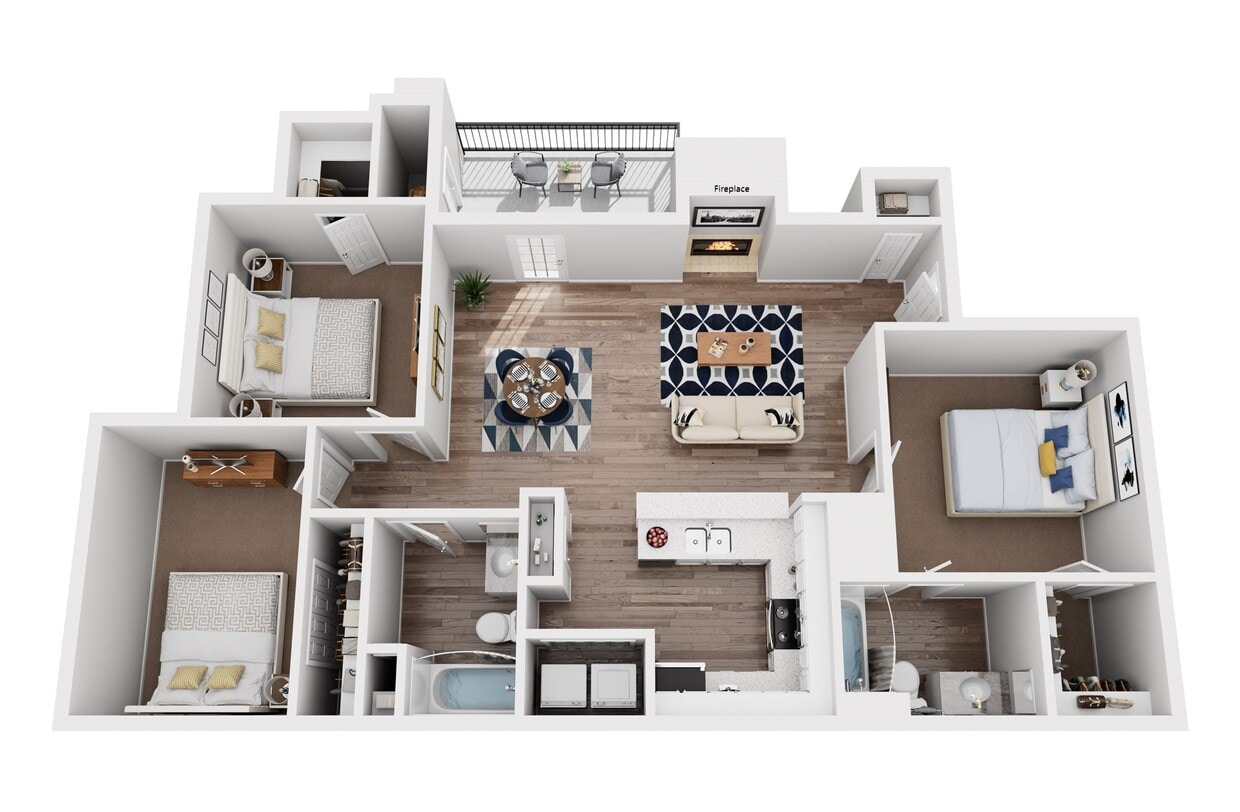 3 Bedroom - Three Bedroom Hybrid