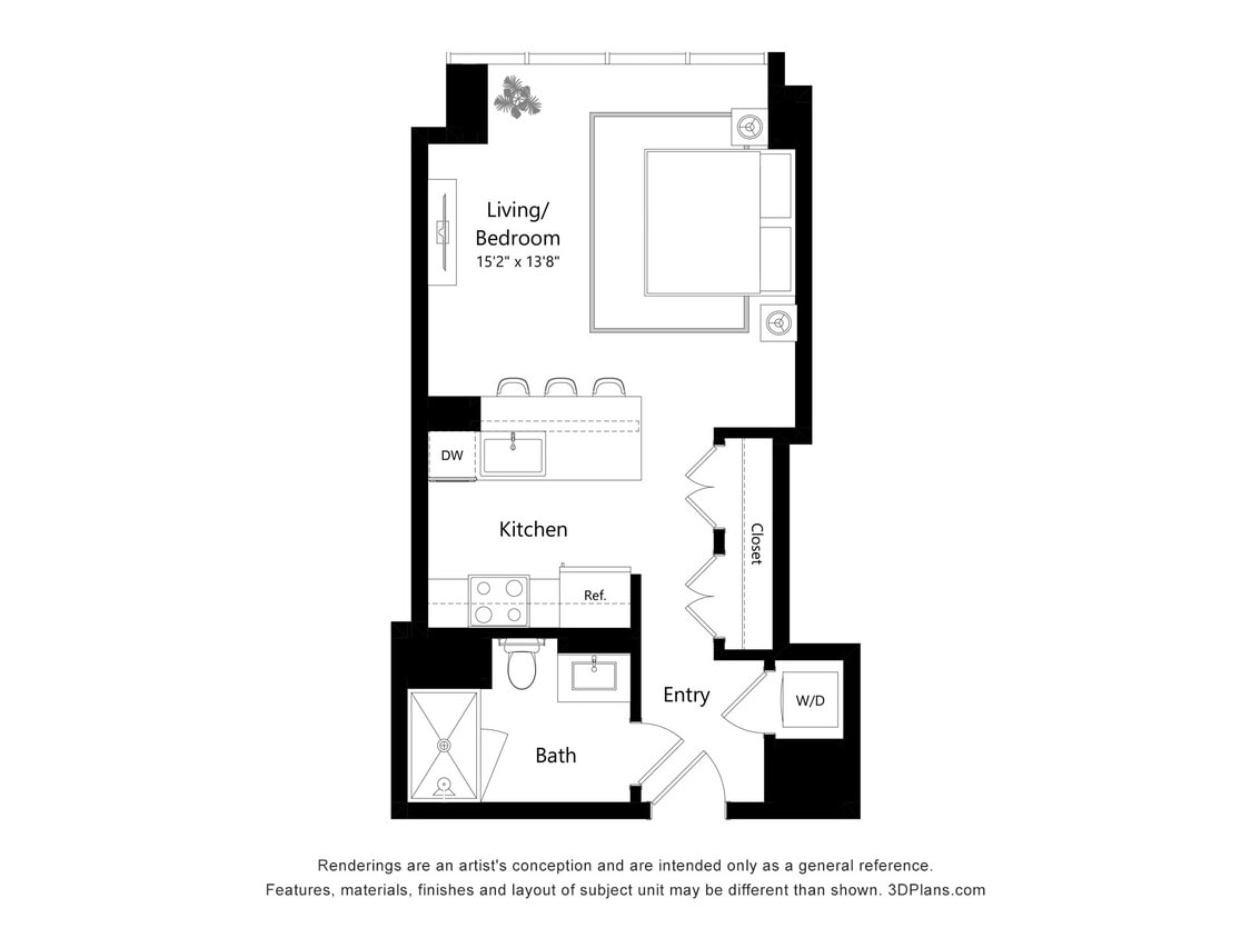 Floor Plan - Unit 13