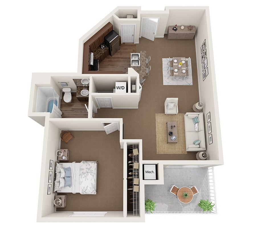 The Cambridge I | Barrington Place | Apartments in Madison, WI - The Cambridge I