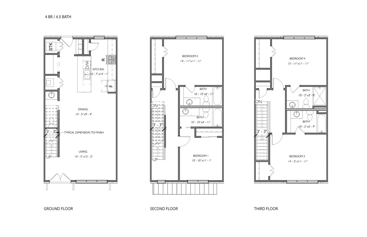 Floor Plan - 4 Bedroom