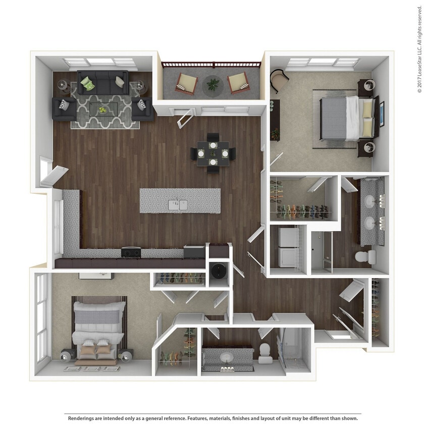B6 3D Floor Plan - B6