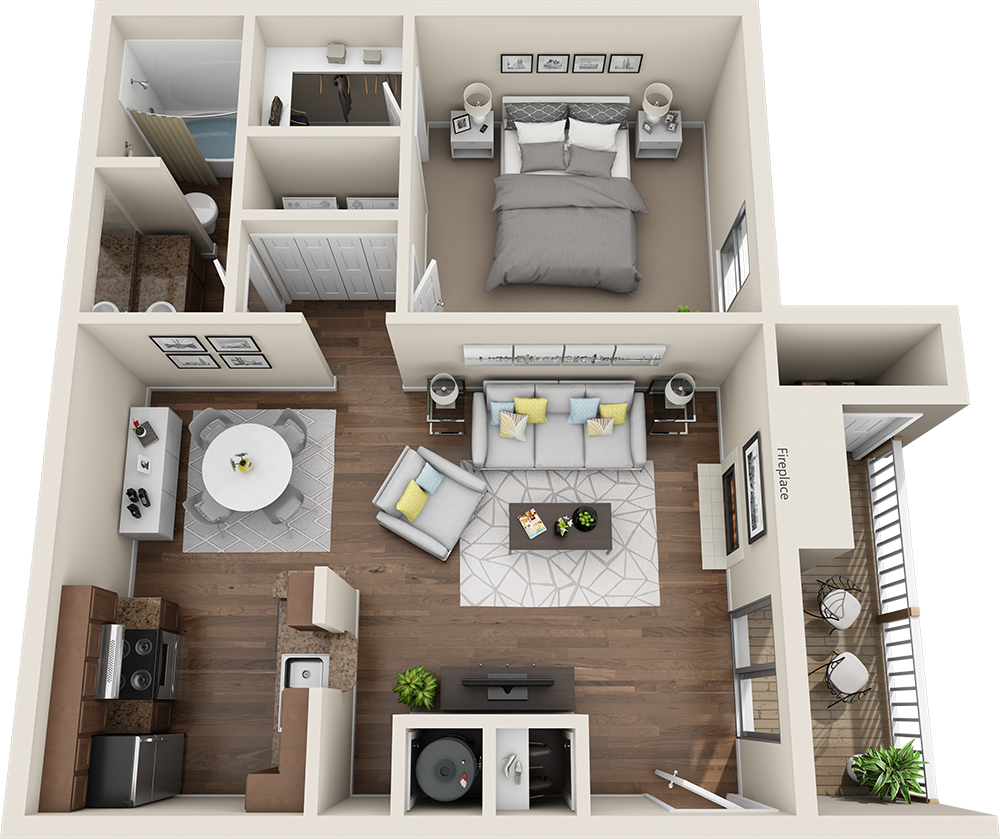 Floor Plan - The Iris 