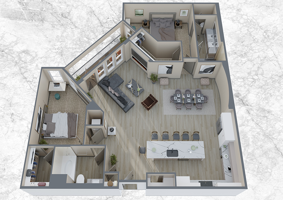 Floor Plan - Penthouse