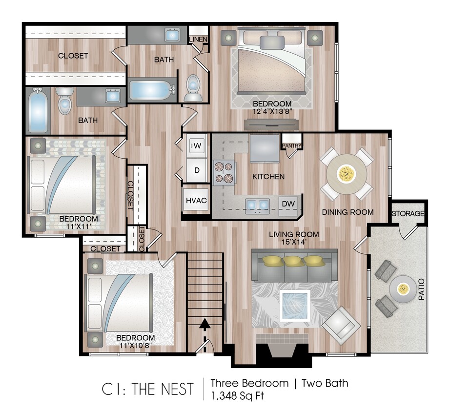 Floor Plan - The Nest