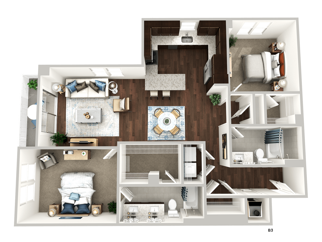 Floor Plan - B3 ( Banyan )