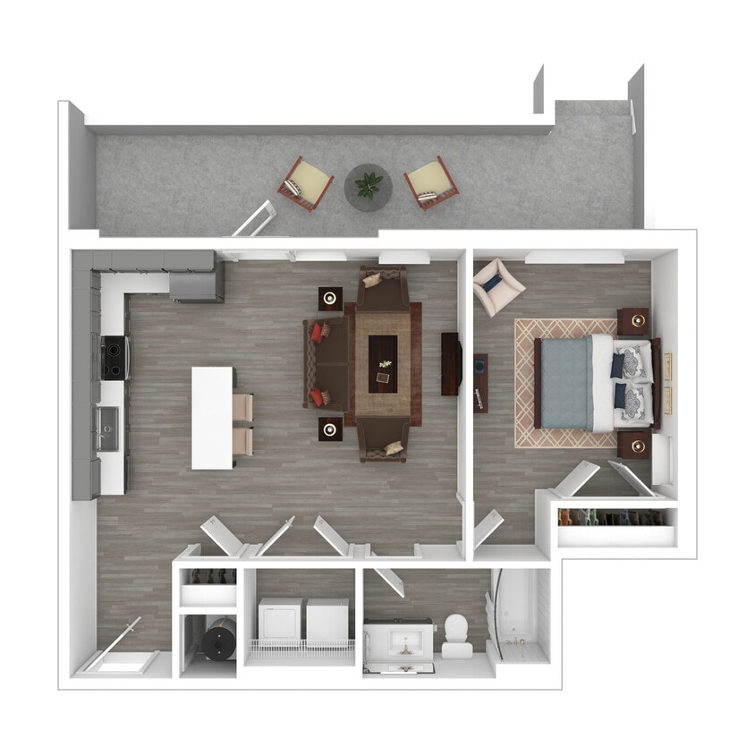 Floor Plan - The Whitcomb