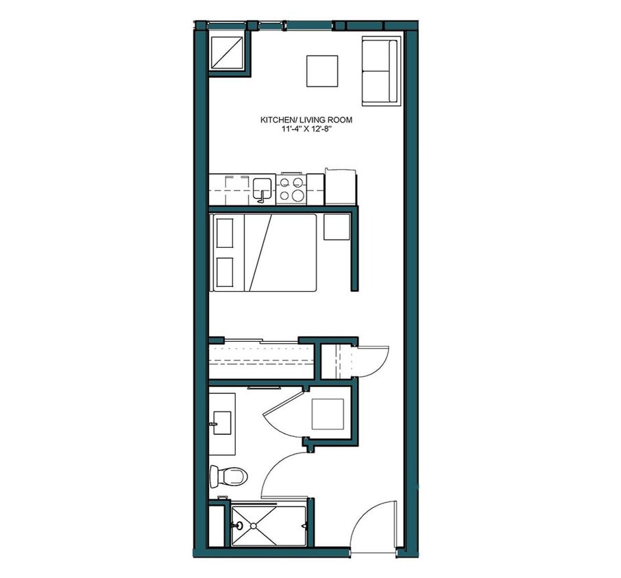 Floor Plan - Studio-A2