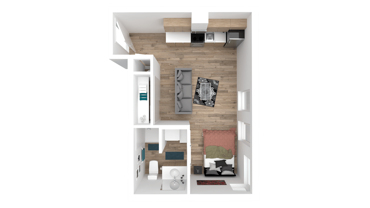 Floor Plan - Dresden Furnished