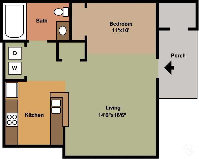Floor Plan - Studio