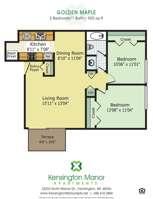Floor Plan - Golden Maple