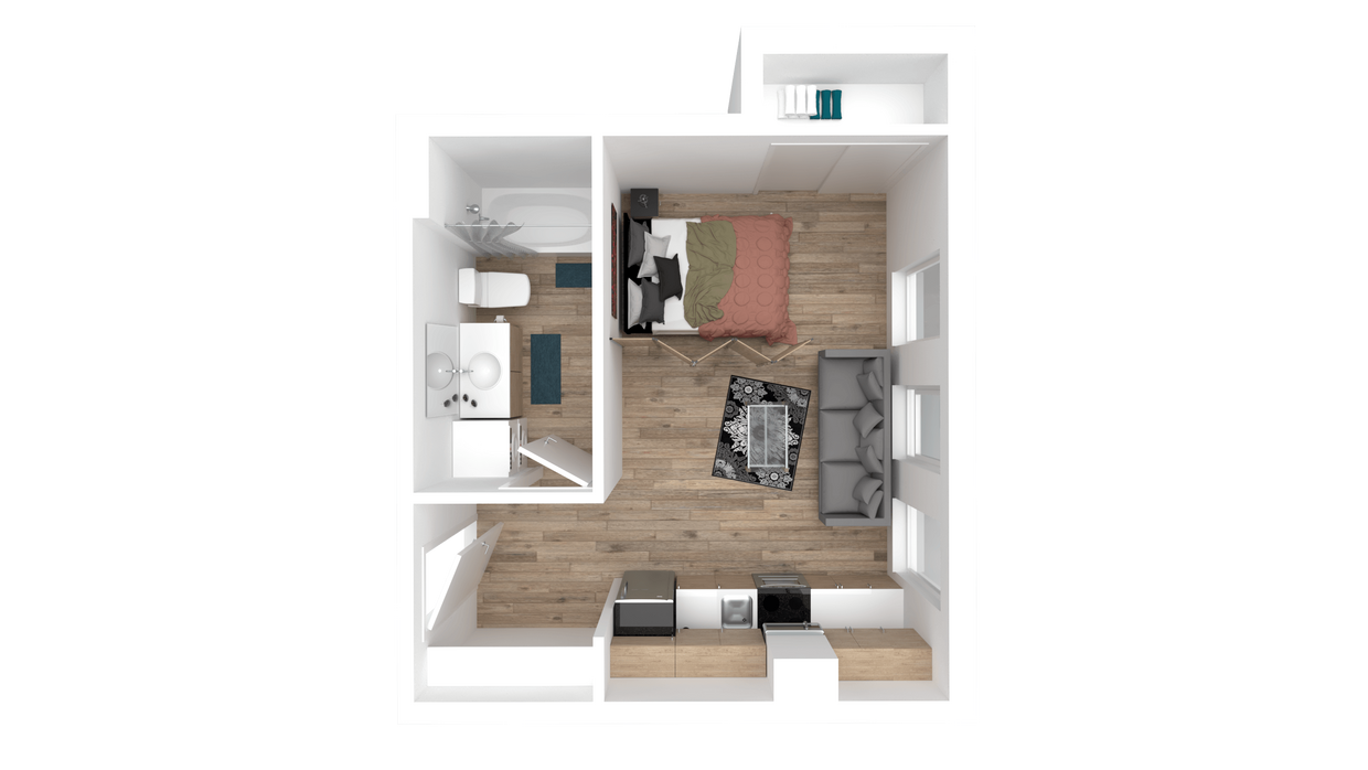 Floor Plan - Munich Furnished