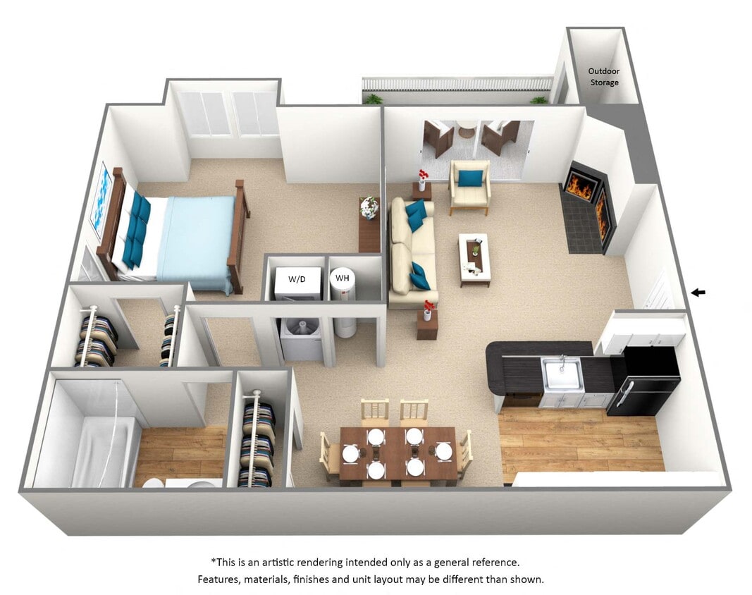 Floor Plan - Ashbrook Renovated 