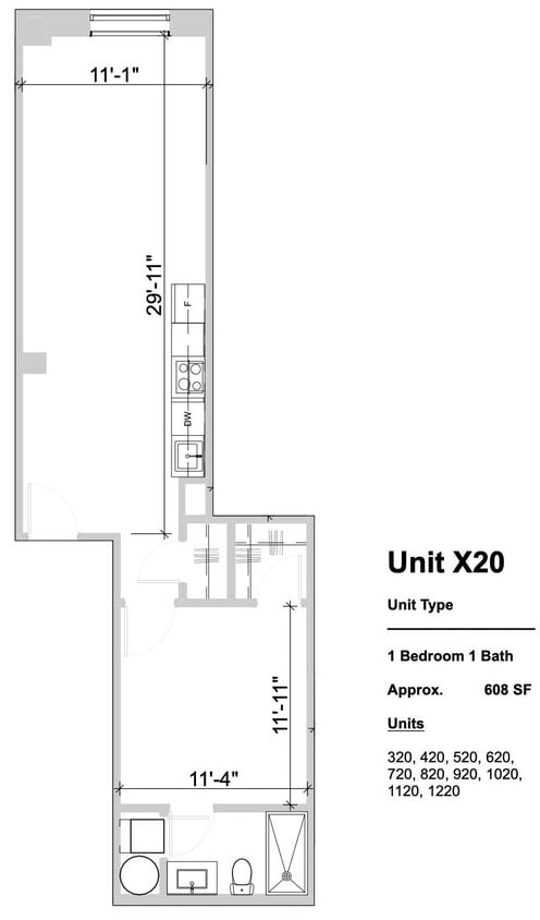 Floor Plan - X20