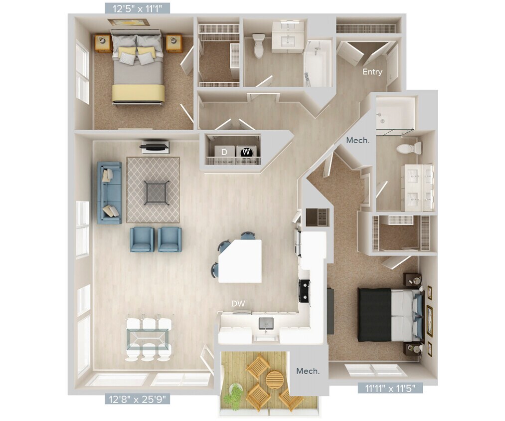 Floor Plan - BM15-1369-1131