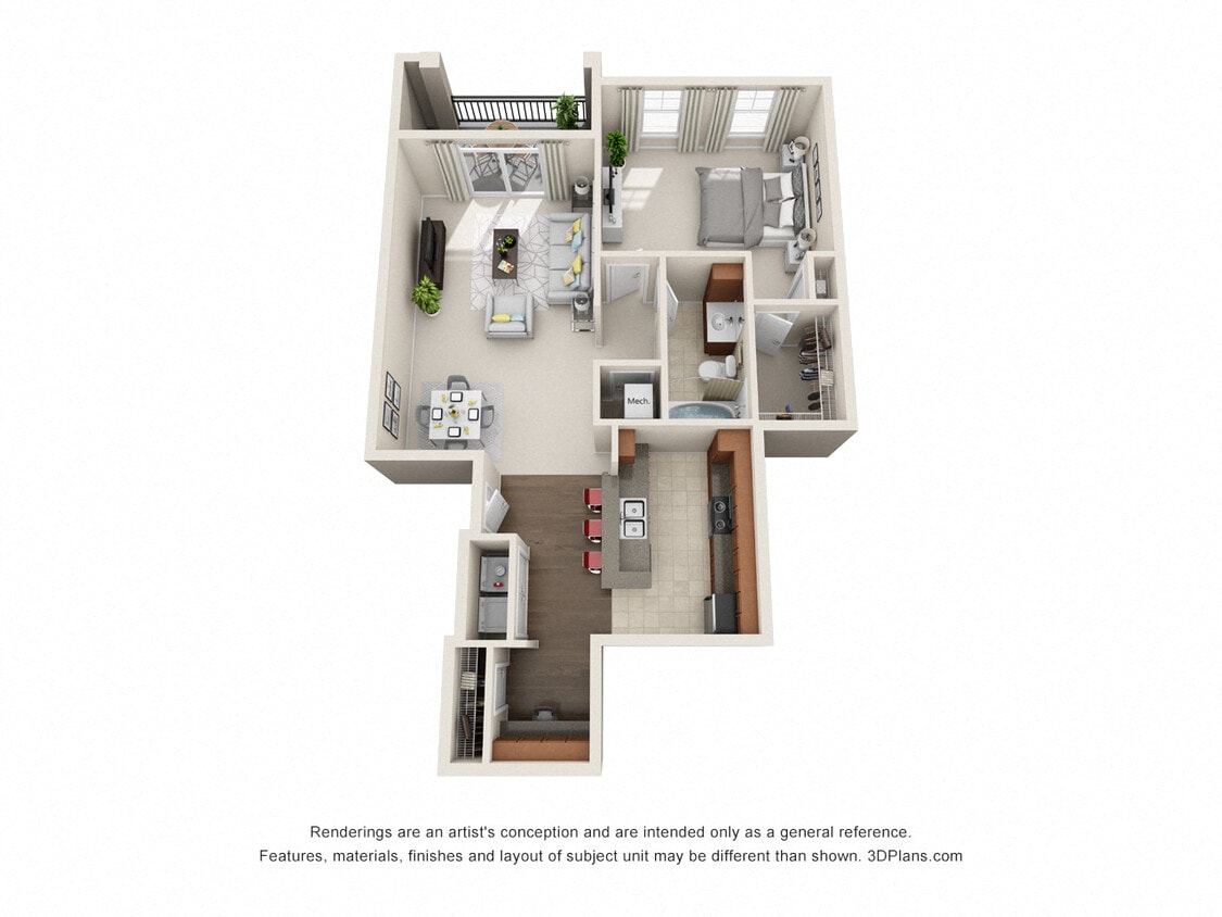 Floor Plan - Executive Flats 5a-5b