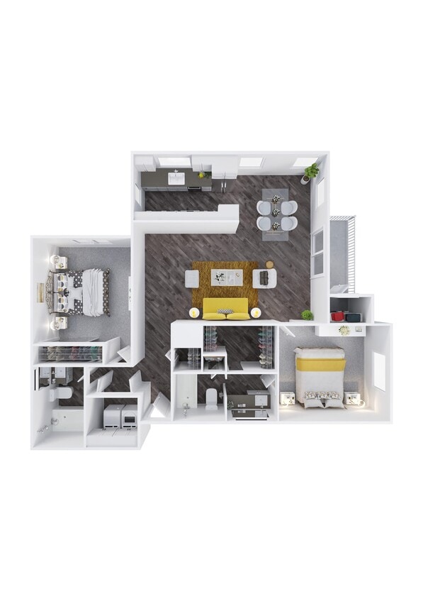 Floor Plan - 2A/2B