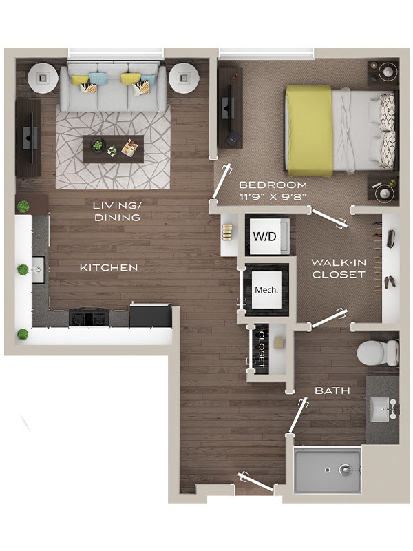 Floor Plan - Queen