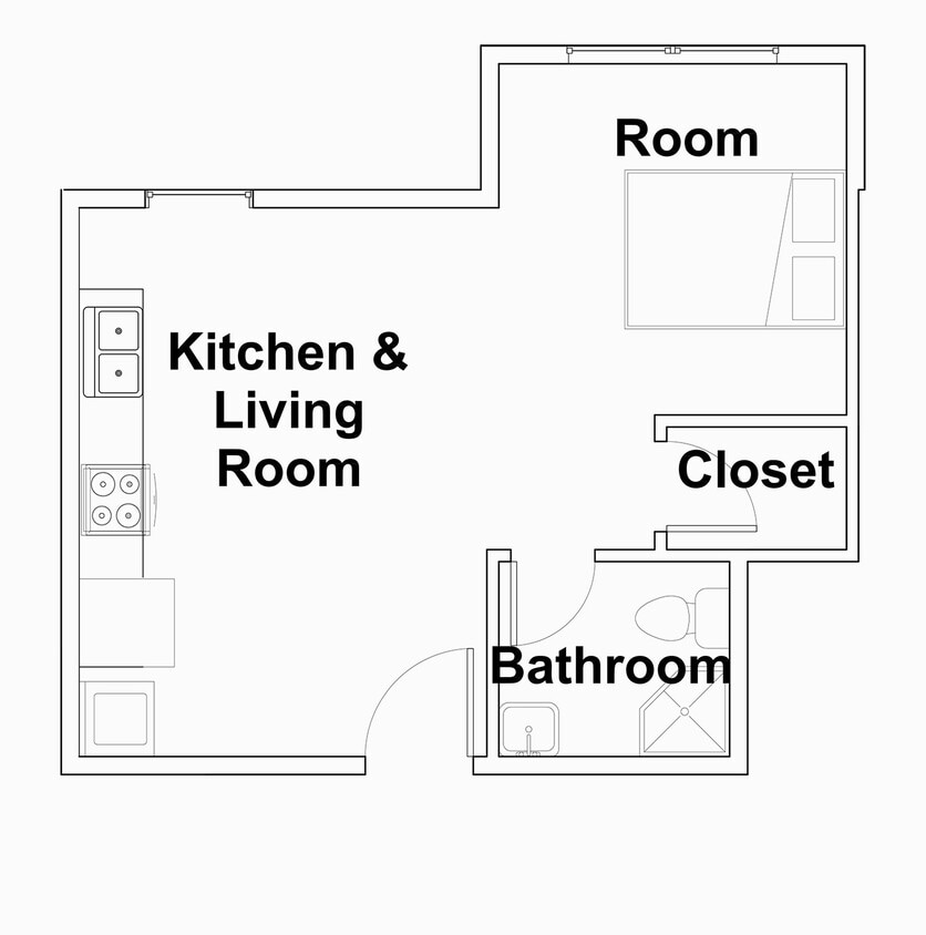 Floor Plan - Studio