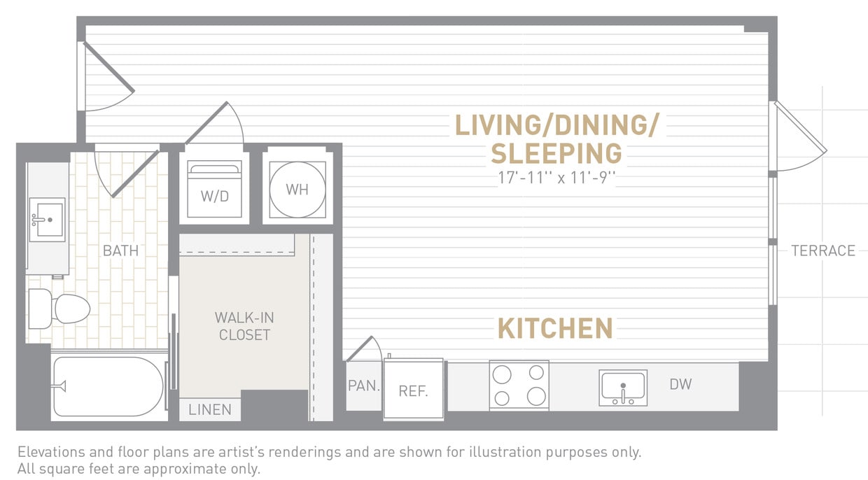 Floor Plan - Studio-S02