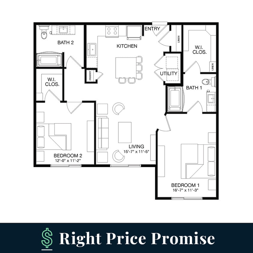 Floor Plan - Sanford