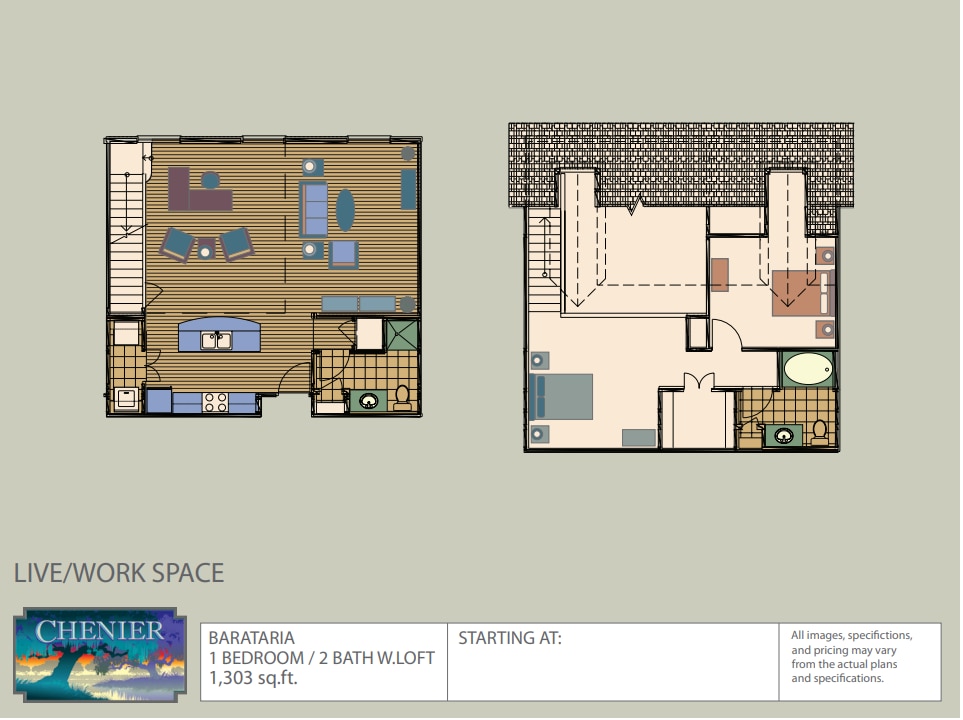Floor Plan - Barataria