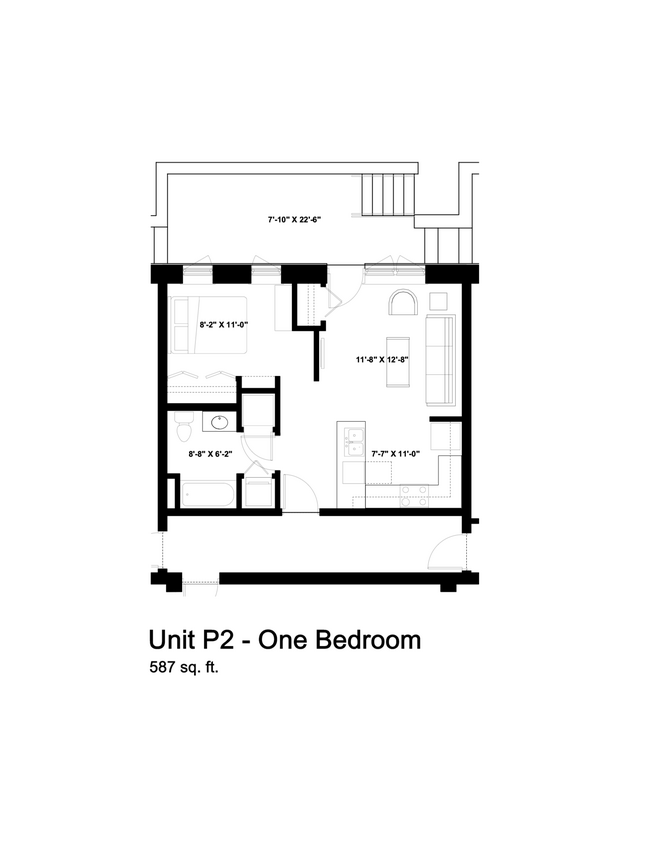 Floor Plan - Unit P2