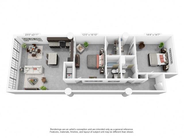 Floor Plan - 2C