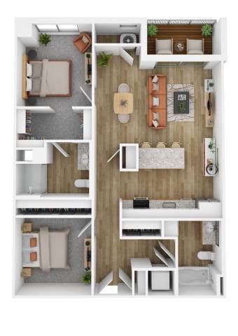 Floor Plan - Peace (BLDG II)