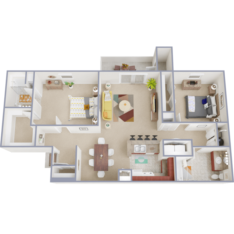 B1-L floor plan The 85Twenty - B1-L