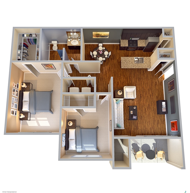 Floor Plan - The Palomino